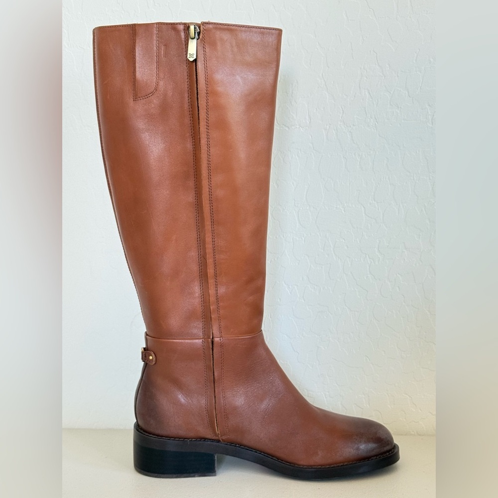 NEW Sam Edelman Women's Mable Spiced Pecan Riding Boots Women’s Size 9.5 - Picture 4 of 13